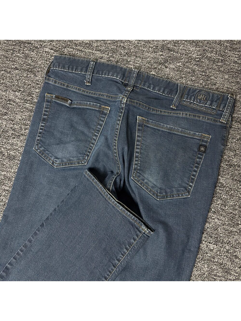 Rock & Republic Bootcut Jeans Mens 36x34 Medium Blue Wash